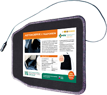 Автоковрик с подогревом ЧТК КА-30 350х500 мм 30Вт картинка 